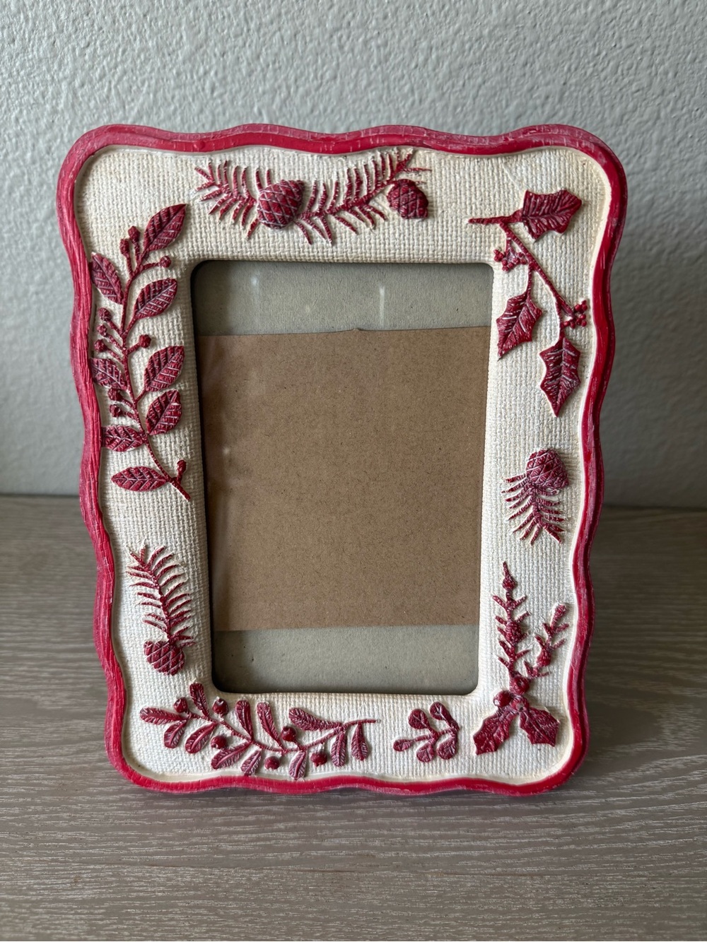 Shabby Chic Christmas Picture Frame 4 X6